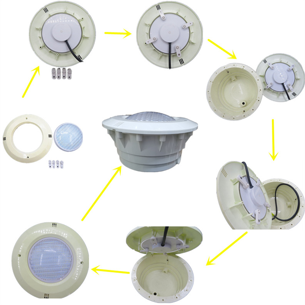 Lampy podwodne RGB 45W, lampy  – Xy Spa & Wellness George Town Photos recenzja i cena