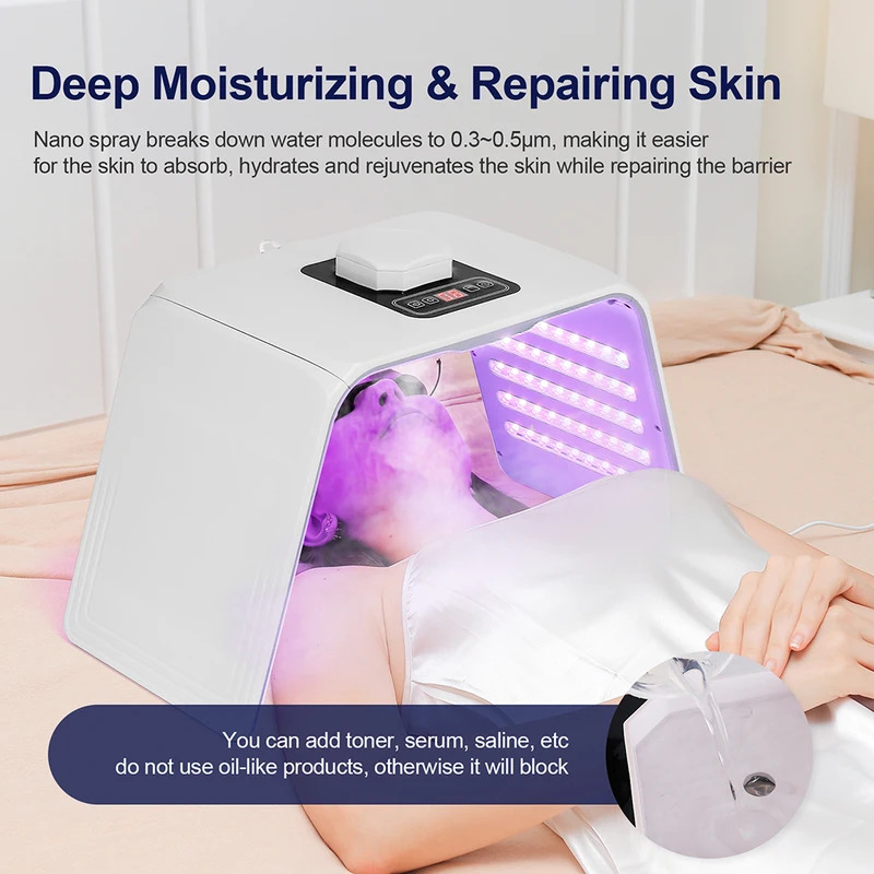 Maska kosmetyczna LED z 7 barw – Spa & Wellness Komplex Bristol Royal * * * * recenzja i cena