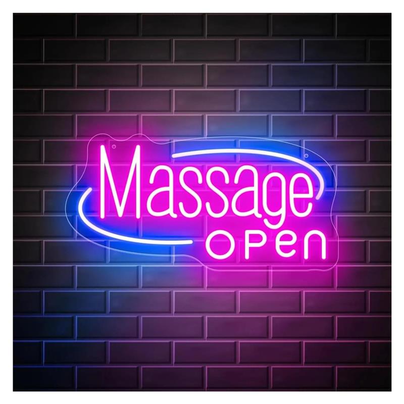 Neonowy szyld masaż, szyld do  – Spa Wellness Day recenzja i cena