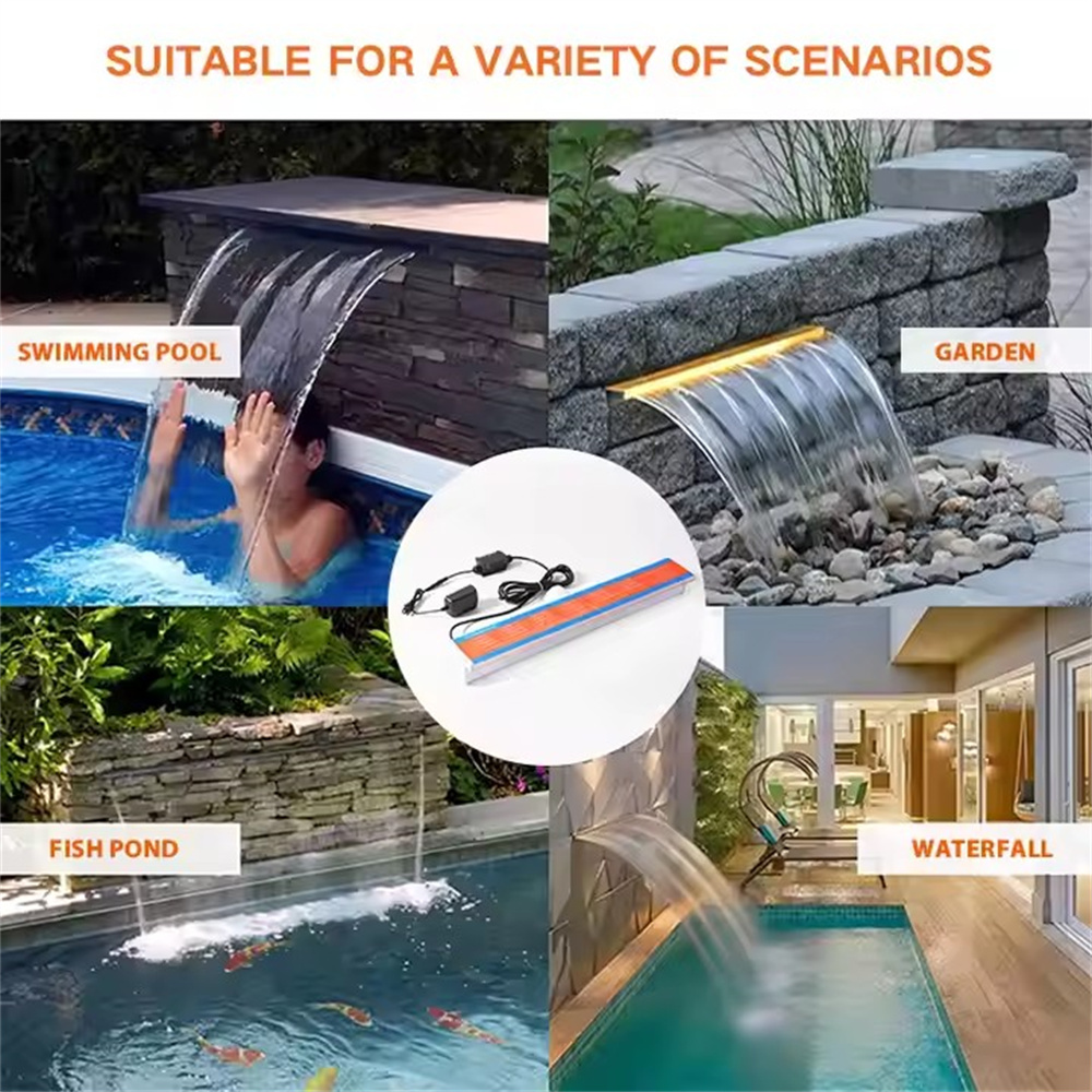 600MM DC12V Podwodny Wodospad  – Xy Spa & Wellness George Town Photos recenzja i cena